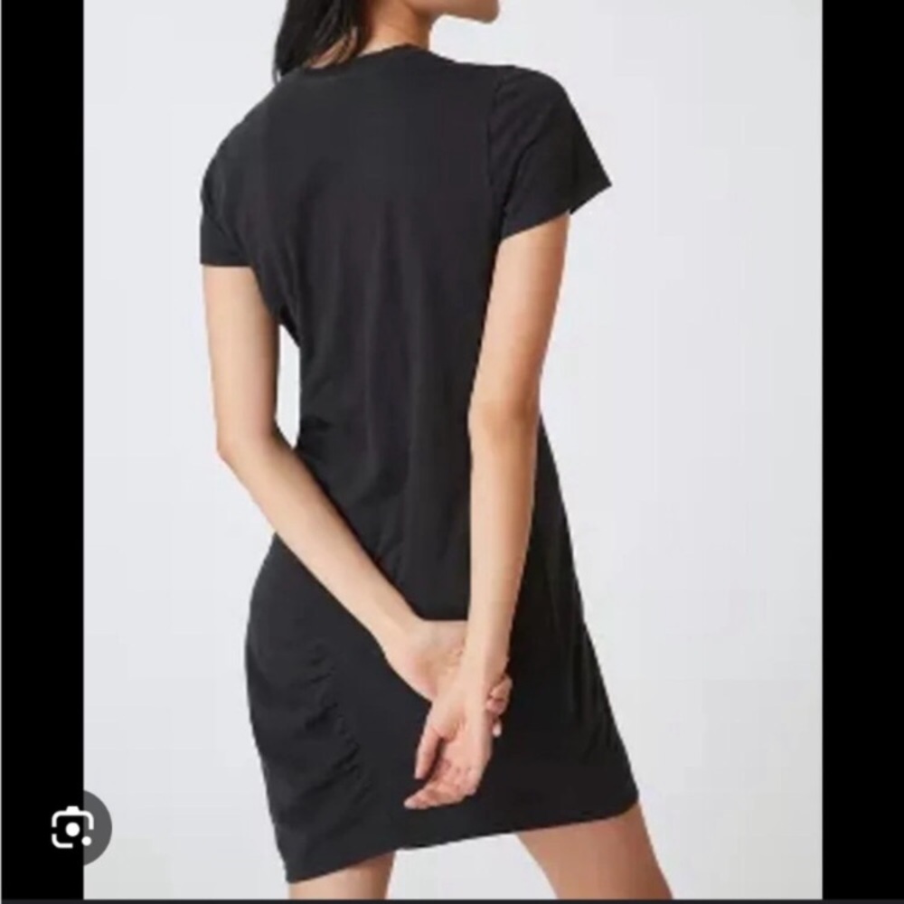🎄FIRM PRICE🎄 Anthropologie T.La Ruched Tee mini dress - Picture 7 of 14